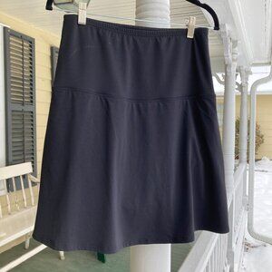 Lands’ End Pull-up Black Skort